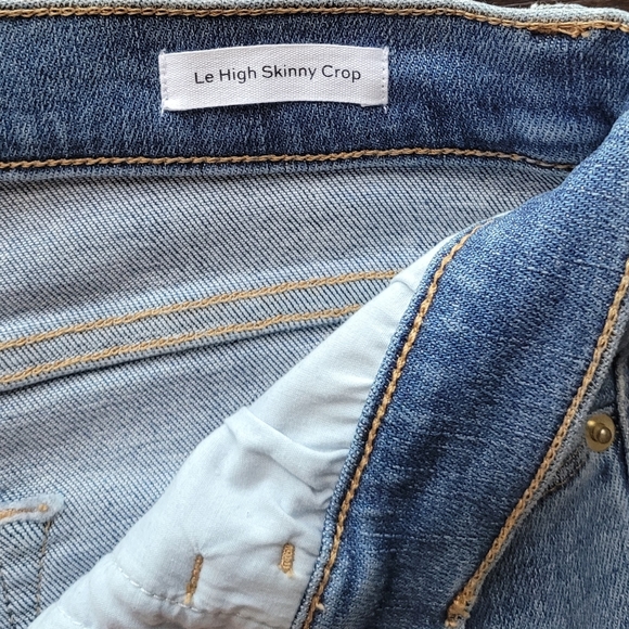 FRAME denim Le High Rise Skinny Crop Jeans 31 Amal NEW imperfect - Picture 6 of 11